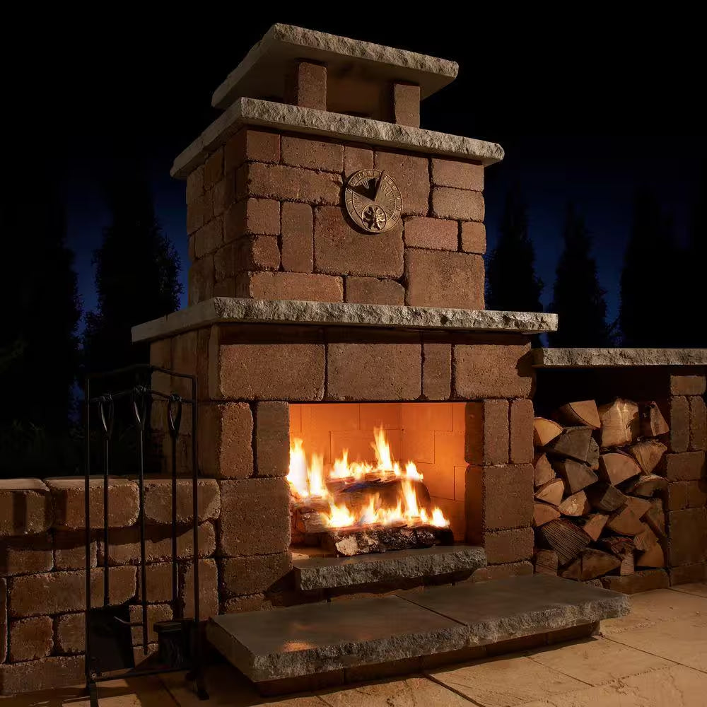 Santa Fe Compact Outdoor Fireplace