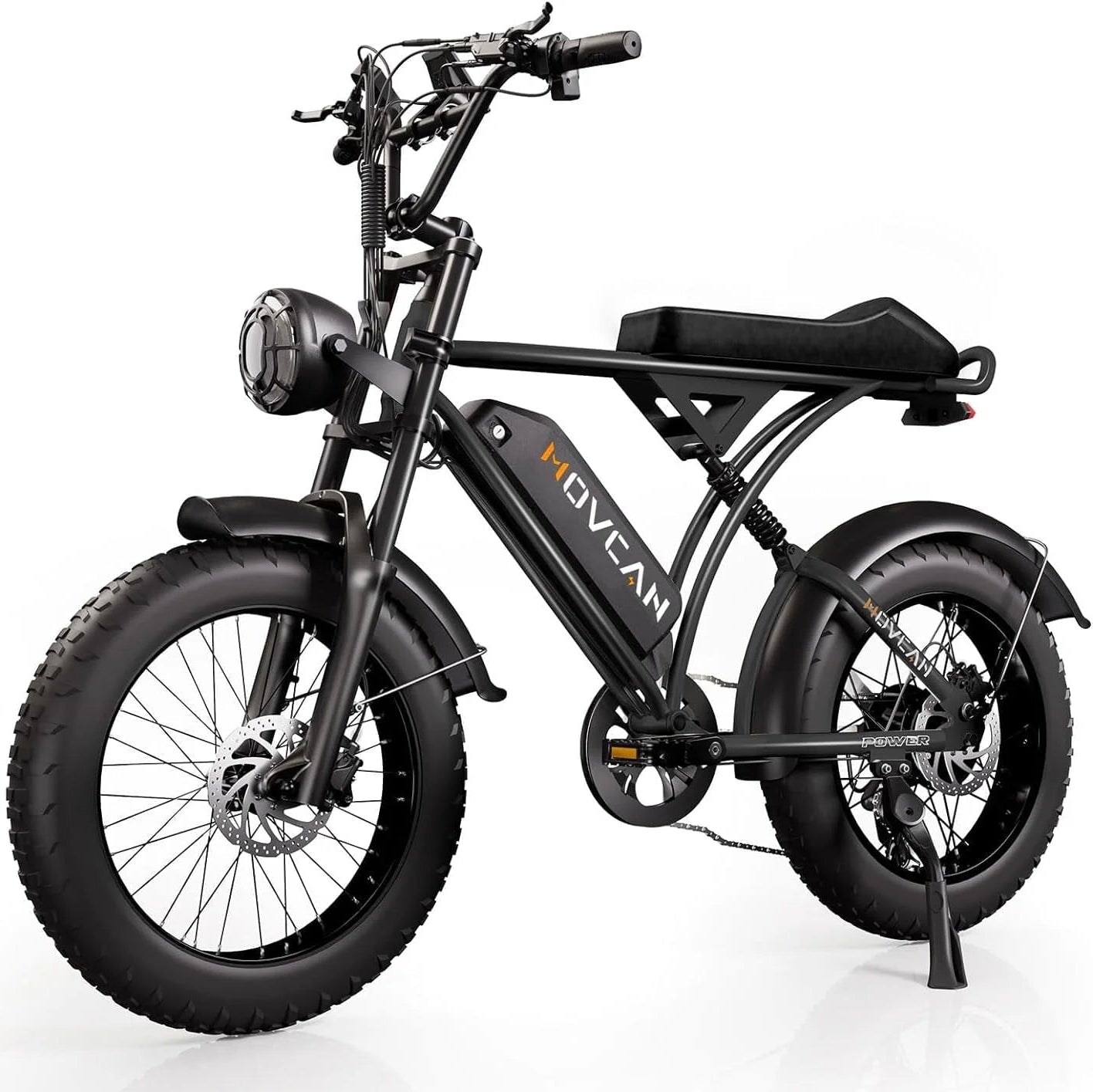 20" Fat Tire Electric Bike for Adult, 1000W Mountain Ebike, 48V 15.6Ah Removable Battery, 7 Speed Disc Brake E-Motorcycle Bike UL2849